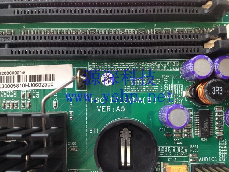 上海源深科技 Shanghai    EVOC Industrial   computer mainboard   带SATA串口 FSC-1713VNA VER A5 高清图片
