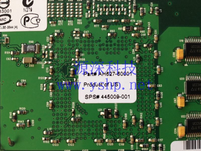 上海源深科技 Shanghai   HP PCI-E interface ATTO 外置SCSI卡 Ultra320 AH627-60001 445009-001 高清图片
