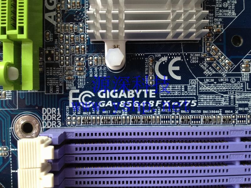 上海源深科技 Shanghai   CONTREL GIGABYTE GA-8S648FX-775 mainboard LGA775 ATX 高清图片