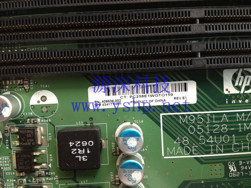 上海源深科技 Shanghai   HP DL140G3   Server mainboard  409536-002 434171-001 高清图片