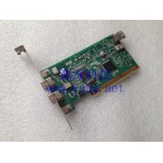 Shanghai   DELL Adaptec 双端口 PCI interface 1394卡 IEEE 1394A 6D906