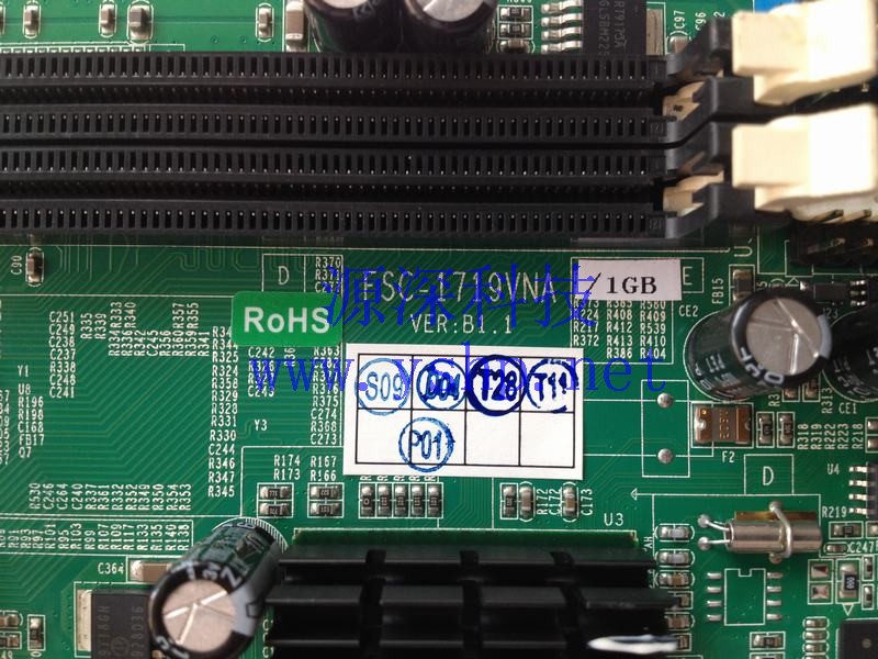 上海源深科技 Shanghai   EVOC  EVOC Industrial   computer mainboard   FSC-1719VNA VER:B1.1 高清图片