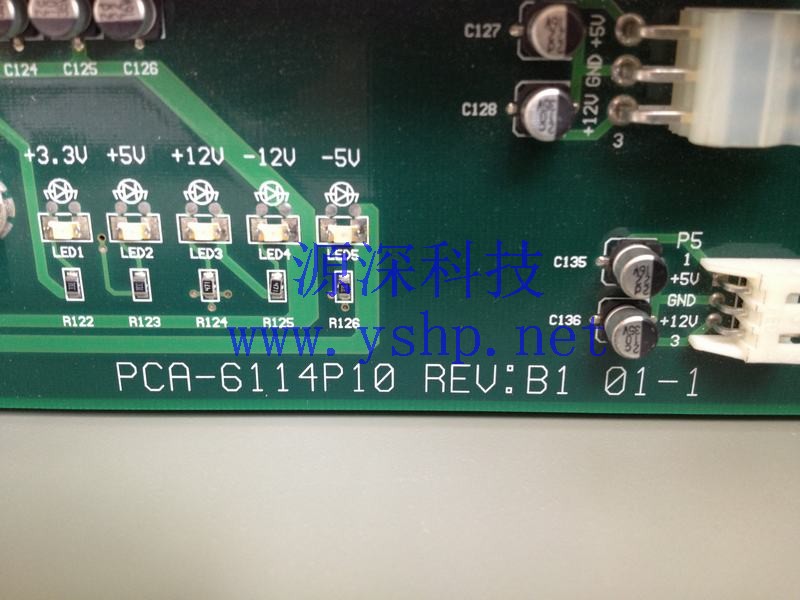 上海源深科技 Shanghai    Advantech Industrial  computer backplane  PCA-6114P10 REV:B1 01-1 10*PCI 4*ISA 高清图片