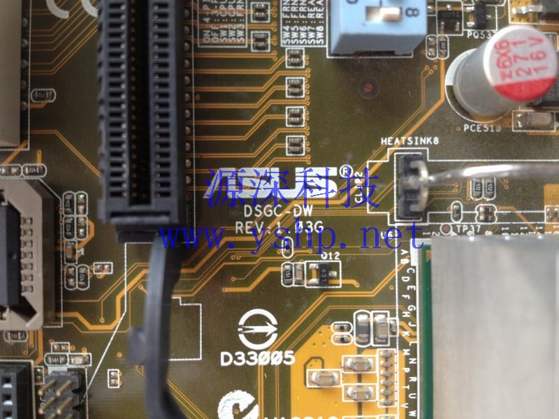 上海源深科技 Shanghai   ASUS华硕mainboard DSGC-DW/2GBL REV 1.03G 双路771 pin  高清图片
