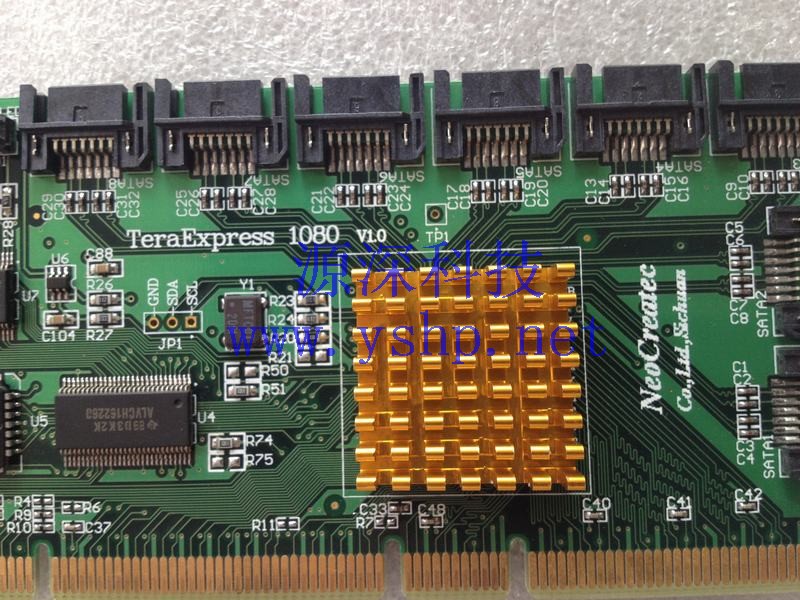 上海源深科技 Shanghai   NeoCreatec TeraExpress 1080 v1.0 PCI-X 8口SATA Hard disk   Raid card 高清图片