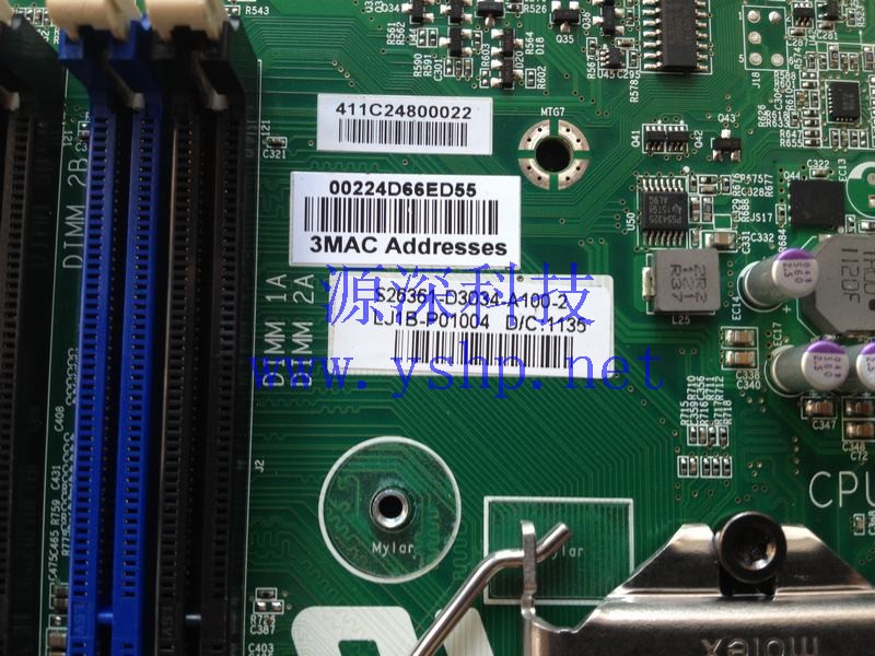 上海源深科技 Shanghai    Fujitsu     Server mainboard  S26361-D3034-A100-2 高清图片