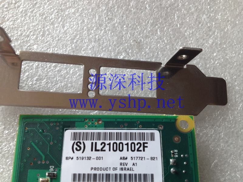 上海源深科技 Shanghai    NEW 盒装 HP IB 4X PCI-E G2 DUAL PORT HCA 519132-001 517721-B21 高清图片