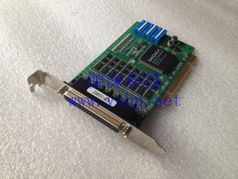 上海源深科技 Shanghai   MOXA CP-118U  Serial card  8 PORT RS232/422/485 UNIVERSAL PCI BOARD  高清图片