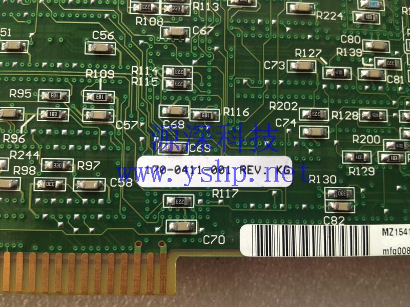 上海源深科技 Shanghai   TELEPHONY I/F BD PRI-ISALC-2E PRI-ISA/MCI 170-0411-001 REV.KG 高清图片