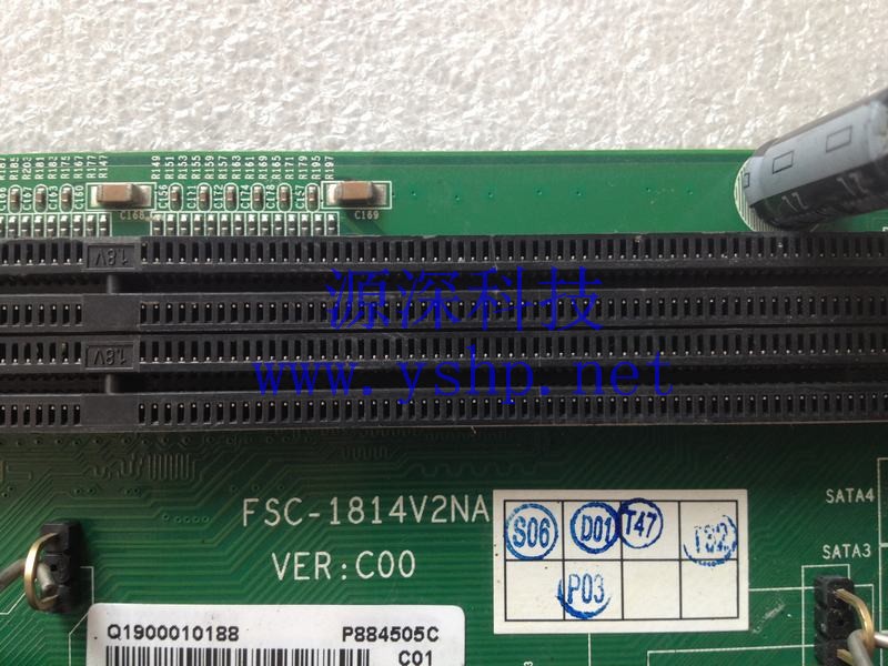 上海源深科技 Shanghai    EVOC Industrial   computer mainboard   FSC-1814V2NA VER:C00 高清图片