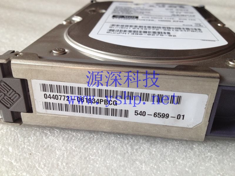 上海源深科技 Shanghai   SUN 72G 10K SCSI Hard disk   ST373207LSUN72G 390-0275-02 540-6599-01 高清图片
