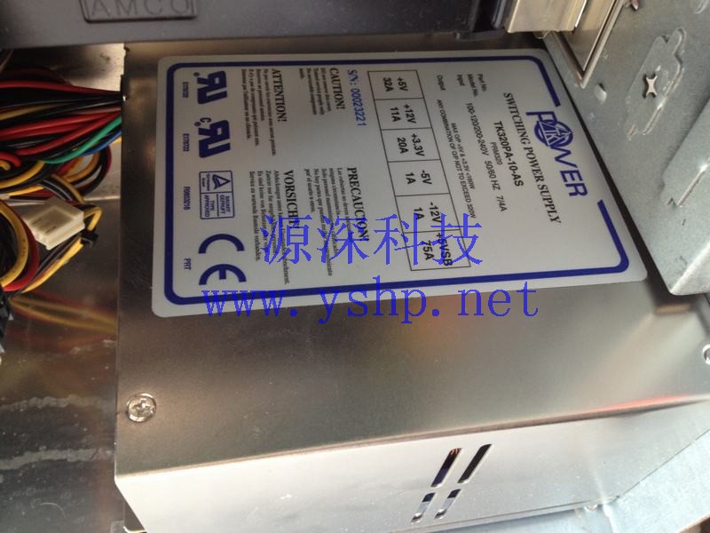上海源深科技 Shanghai   Industrial computer Equipment power supply TK320PA-10-AS PRM320 高清图片