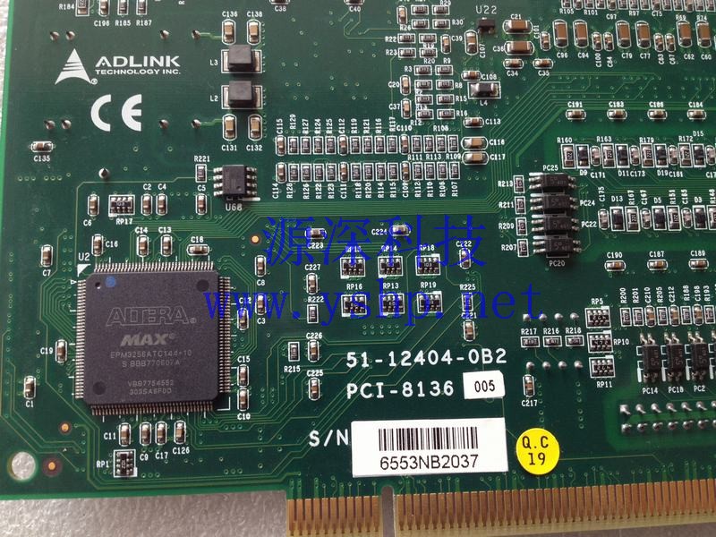 上海源深科技 Shanghai    ADLINK  6通道正交编码器和多功能I/O卡 PCI-8136 51-12404-0B2 高清图片