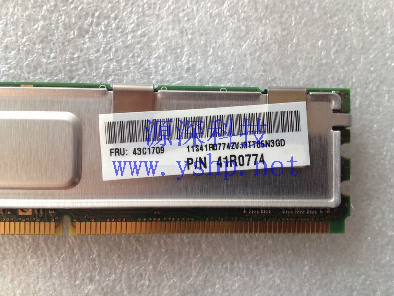 上海源深科技 Shanghai    Lenovo  ThinkStation 6493  Memory   2G 41R0774 43C1709 高清图片