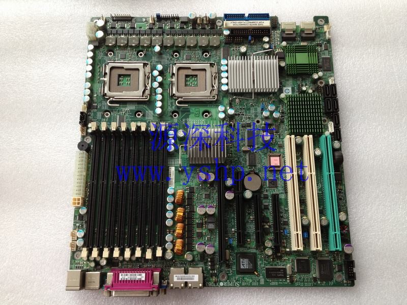 上海源深科技 Shanghai    SuperMicro mainboard  SUPER X7DB3 REV 1.0 双路771 带SAS功能  高清图片