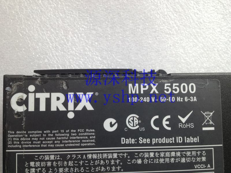上海源深科技 Shanghai   CITRIX NetScaler MPX 5500 企业级负载均衡 高清图片