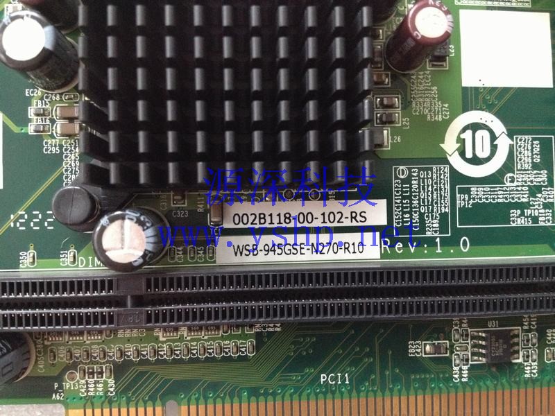 上海源深科技 Shanghai   IEI Industrial  computer mainboard   WSB-945GSE-N270-R10 SBC 002B118-00-102-RS REV.1.0 高清图片
