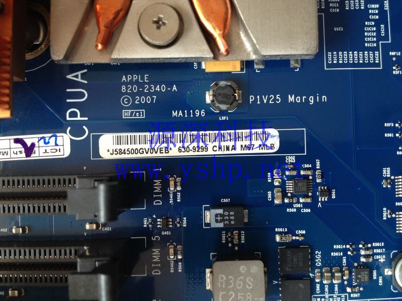 上海源深科技 Shanghai   苹果 Server Xserver MA882CH/A mainboard 820-2340-A 630-9299 高清图片