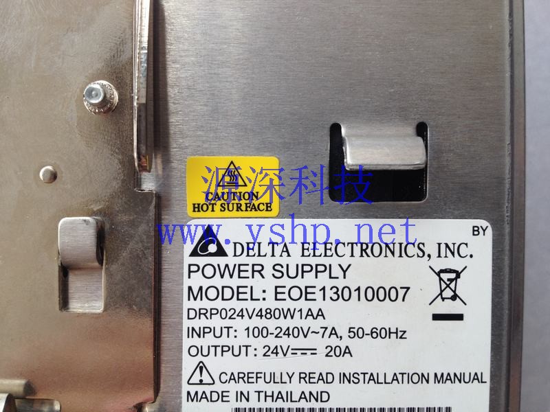 上海源深科技 Shanghai   DELTA EOE13010007 DRP024V480W1AA Industrial Equipment Industrial computer Power Supply   高清图片