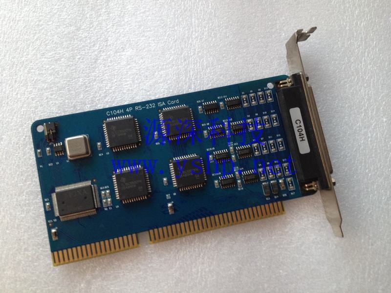 上海源深科技 Shanghai    Serial card  MOXA C104H RS-232 ISA Card 高清图片