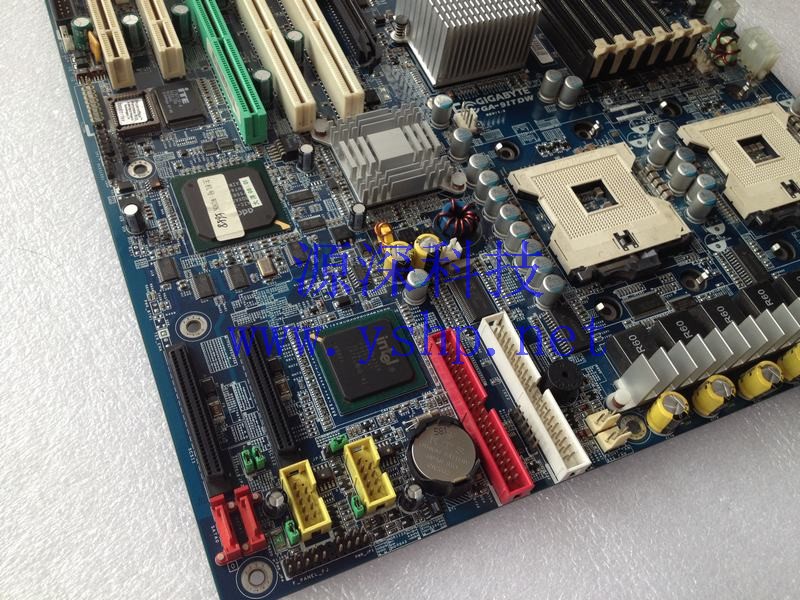 上海源深科技 Shanghai   DAYANG大洋 GIGABYTE 双路 Workstation    Server mainboard  GA-9ITDW REV 1.2 高清图片