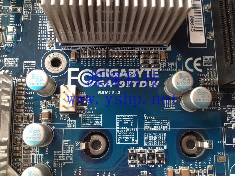 上海源深科技 Shanghai   DAYANG大洋 GIGABYTE 双路 Workstation    Server mainboard  GA-9ITDW REV 1.2 高清图片