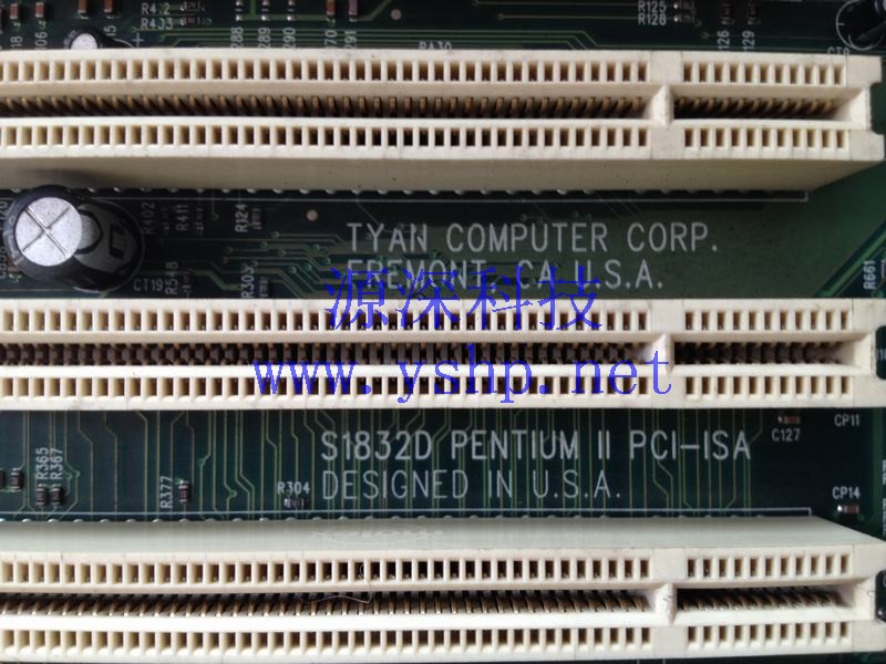 上海源深科技 Shanghai   DAYANG大洋  Workstation  mainboard TYAN S1832D PENTIUM II PCI-ISA 高清图片