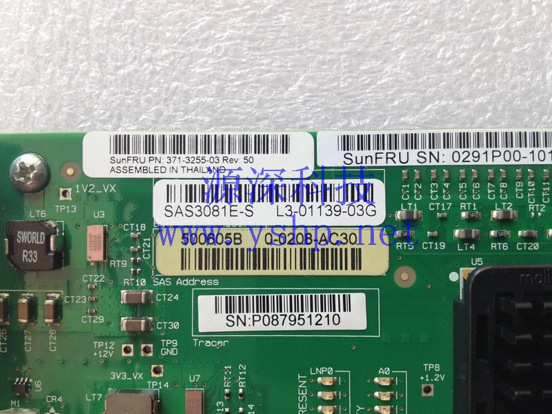 上海源深科技 SUN Oracle  Server SAS Raid card 371-3255-03 SAS3081E-S 高清图片