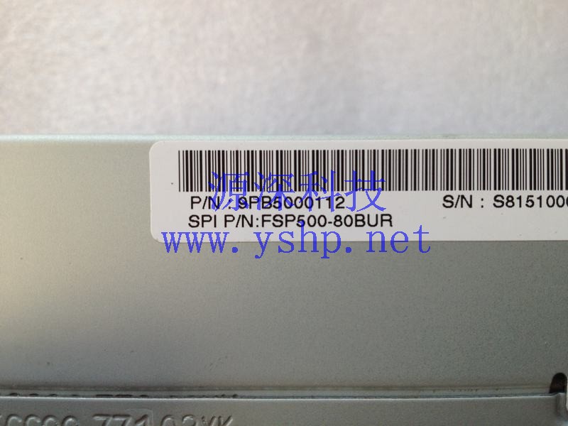 上海源深科技 Shanghai   SPARKLE FSP500-80BU 1UEquipment power supply FSP500-80BUR 9PB5000112 高清图片