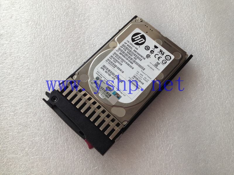 上海源深科技 Shanghai   HP 1TB SAS 6G DP 7.2K 2.5  Hard disk   MM1000FBFVR 606020-001 605832-002 高清图片