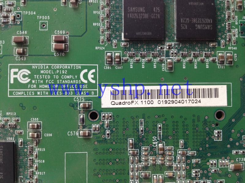上海源深科技 Shanghai   QUADRO4 FX1100 AGP8X  Graphics Card   128M 高清图片