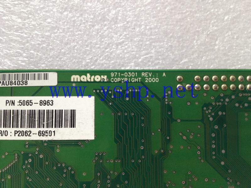 上海源深科技 Shanghai   MATROX G450 AGP Graphics Card   971-0301 REV.A G45+MDHA16D/OE6 高清图片