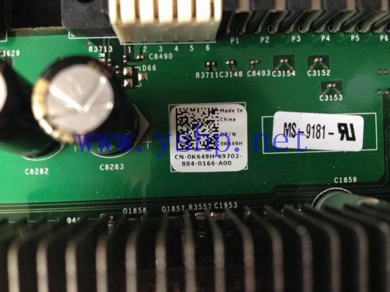 上海源深科技 Shanghai   DELL PowerEdge PE1950   Server mainboard  E54xx K649H 高清图片