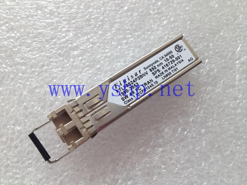 上海源深科技 Shanghai   HP 4GB SFP光纤 modules FTLF8524P2BNV 850nm 10-50 416729-001 高清图片