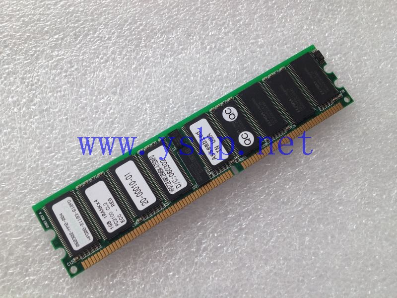 上海源深科技 Shanghai   HP PC2100 CL2 ECC REG 1G 20-00010-01 高清图片