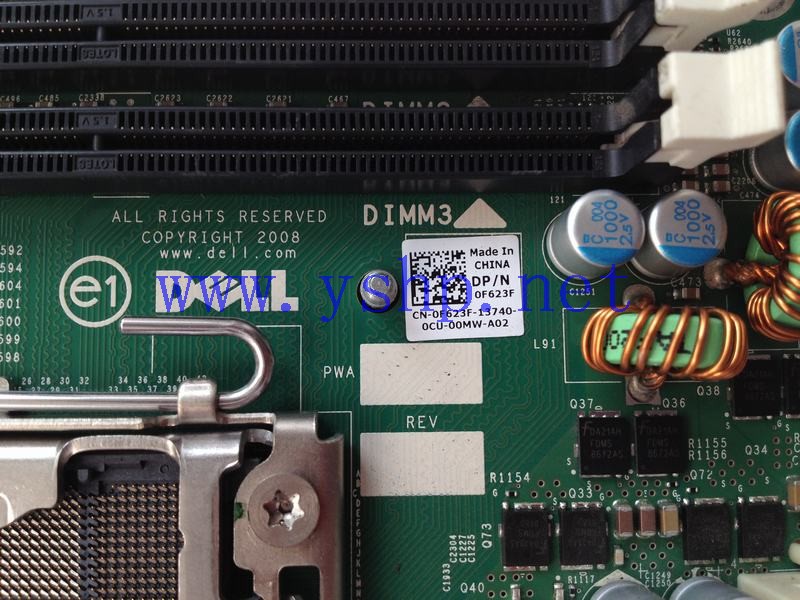 上海源深科技 Shanghai   DELL T5500 第2个CPU扩展板 F623F 高清图片