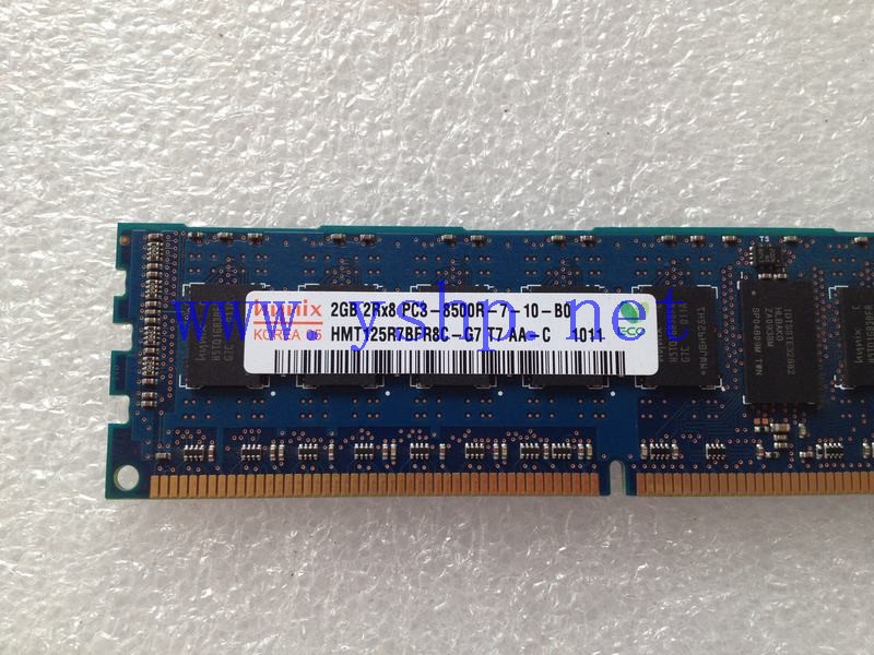 上海源深科技 Shanghai    Server  single  2G Memory   PC3-8500R-7-10-B0 HMT125R7BFR8C-G7 高清图片