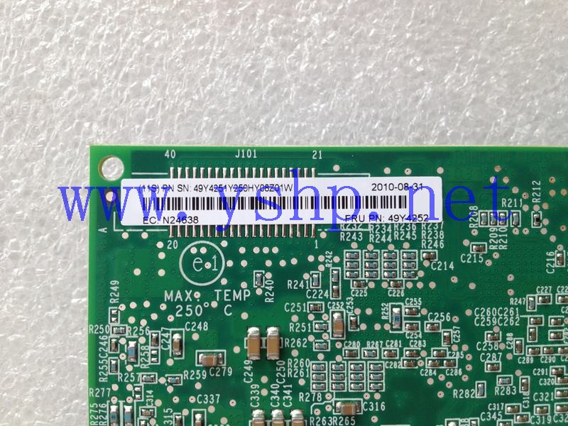 上海源深科技 Shanghai   IBM X3650 X3500  Server PCIe  dual port 10GB光纤 network card  49Y4252 49Y4251 高清图片