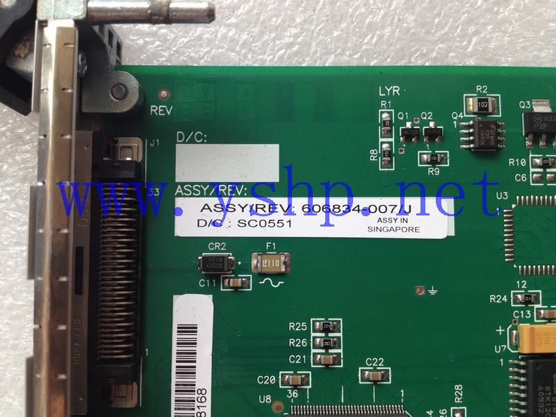 上海源深科技 Shanghai   HP MSL5000 MSL6000 Library Controller Card 606834-007/J 高清图片