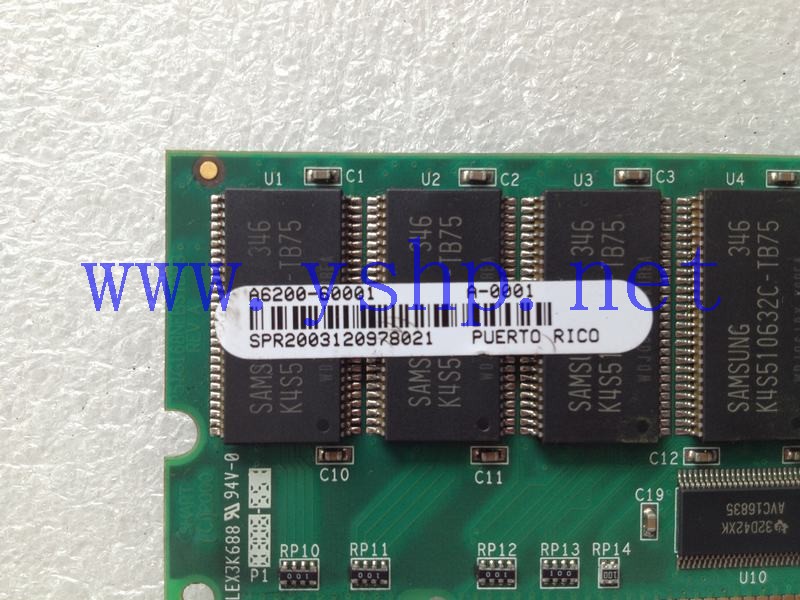 上海源深科技 Shanghai   HP 磁盘阵列缓存 cache 1GB A6200-60001 高清图片