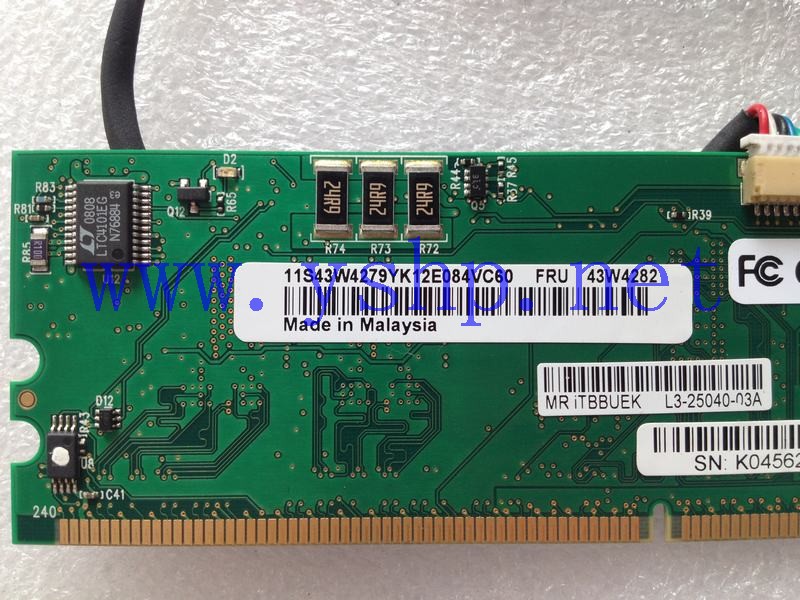 上海源深科技 Shanghai   IBM X3850M2  Server10K Raid card 43W4279 43W4282 43W4283 高清图片