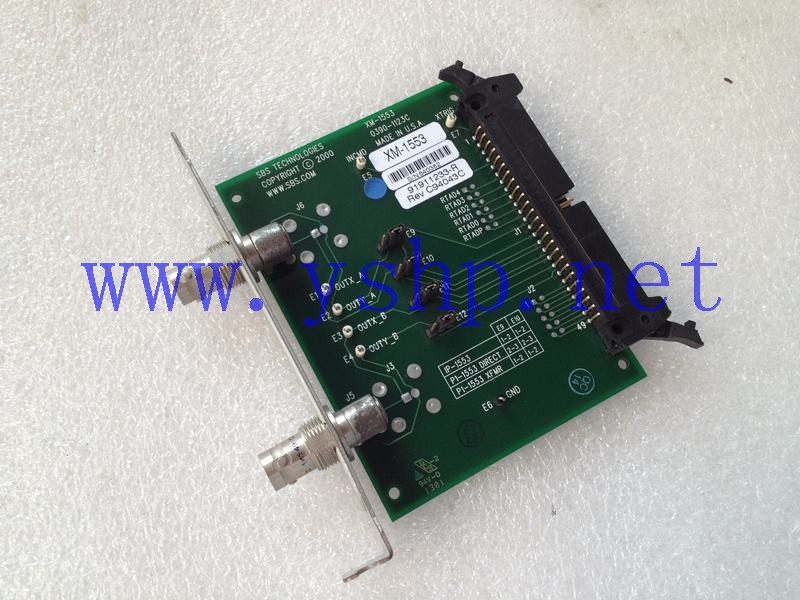 上海源深科技 SBS PX20 XM-1553 0390-1123C 高清图片