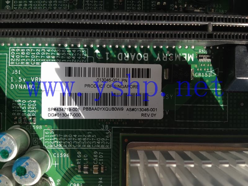 上海源深科技 Shanghai   HP ML370G5   Server mainboard  54核 system board   434719-001 高清图片