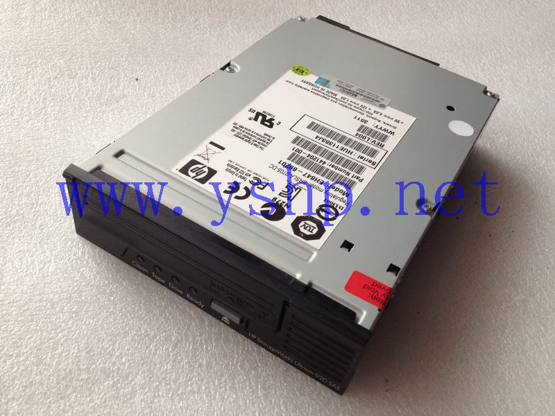 上海源深科技 Shanghai   HP StorageWorks Ultrium 920 SAS LTO3 内置 Tape drive  BRSLA-0705-DC EH847-69201 441204-001 高清图片
