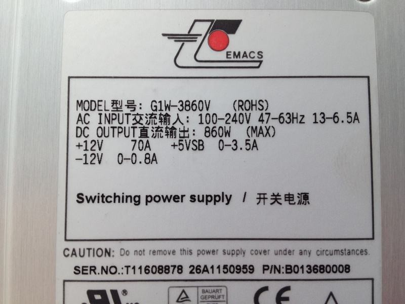 上海源深科技 Shanghai   EMACS  Hot swappable redundancy  Power Supply   G1W-3860V 高清图片