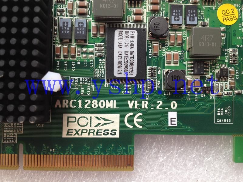 上海源深科技 Shanghai   PCI-E SATA III 16口 Hard disk    Raid card ARC1280ML VER 2.0 高清图片