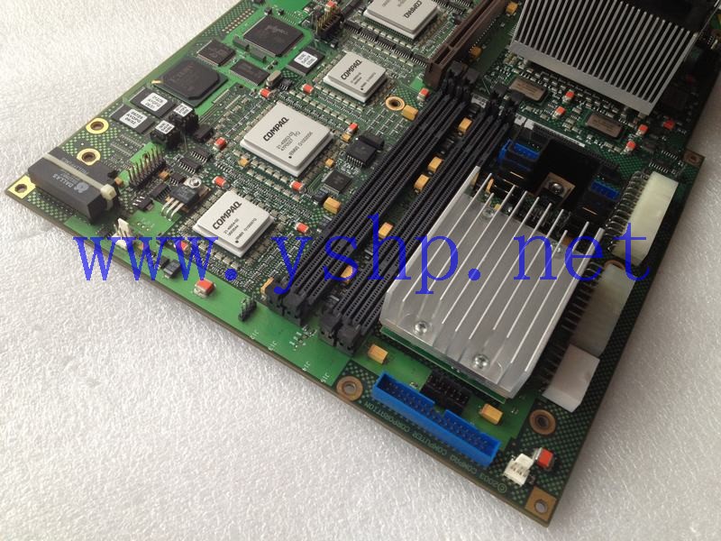上海源深科技 HP Alphaserver DS15a Main Logic board with 1Ghz CPU Heatsink & Fan 54-30558-03 mainboard 高清图片