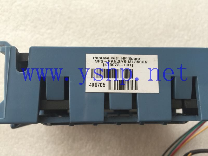 上海源深科技 Shanghai   HP ProLiant ML350 G5 机箱尾部 Memory   Fan   413978-001 高清图片