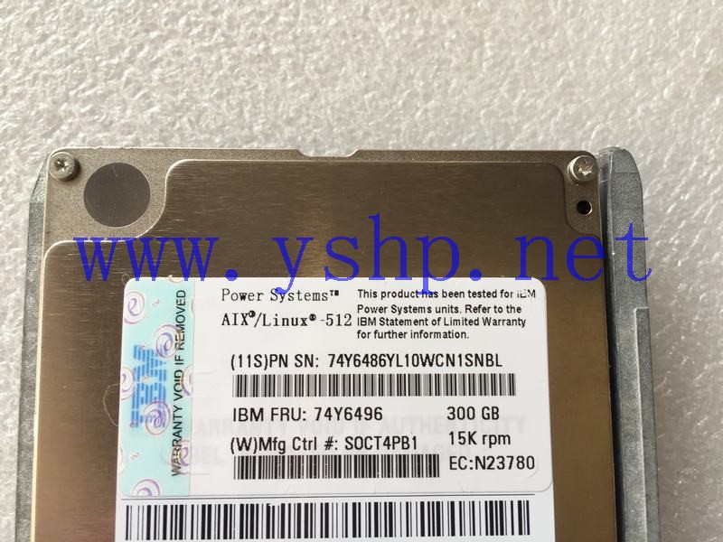 上海源深科技 Shanghai   IBM 300GB SAS 15K 2.5 Hard disk   74Y6496 74Y6486 高清图片