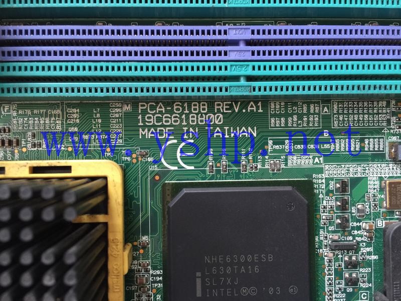 上海源深科技 Shanghai    Advantech Industrial   computer mainboard   PCA-6188 REV.A1 PCA-6188VG 高清图片